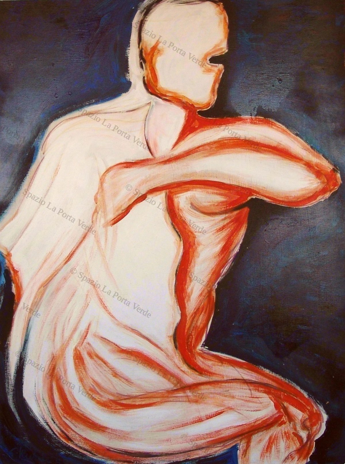 Uomo con la camicia